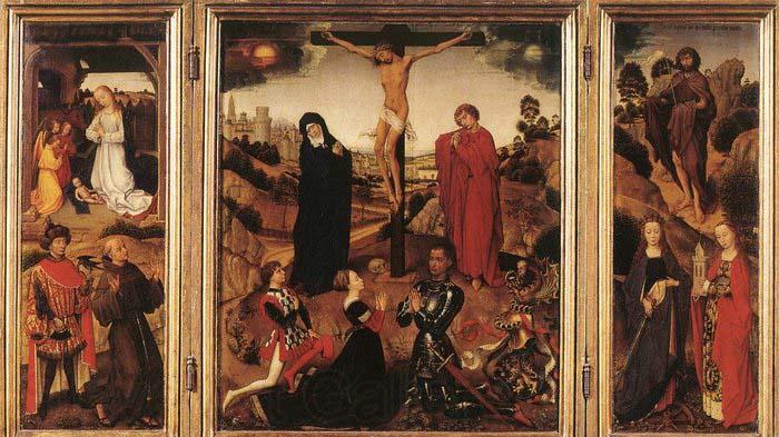 WEYDEN, Rogier van der Sforza Triptych